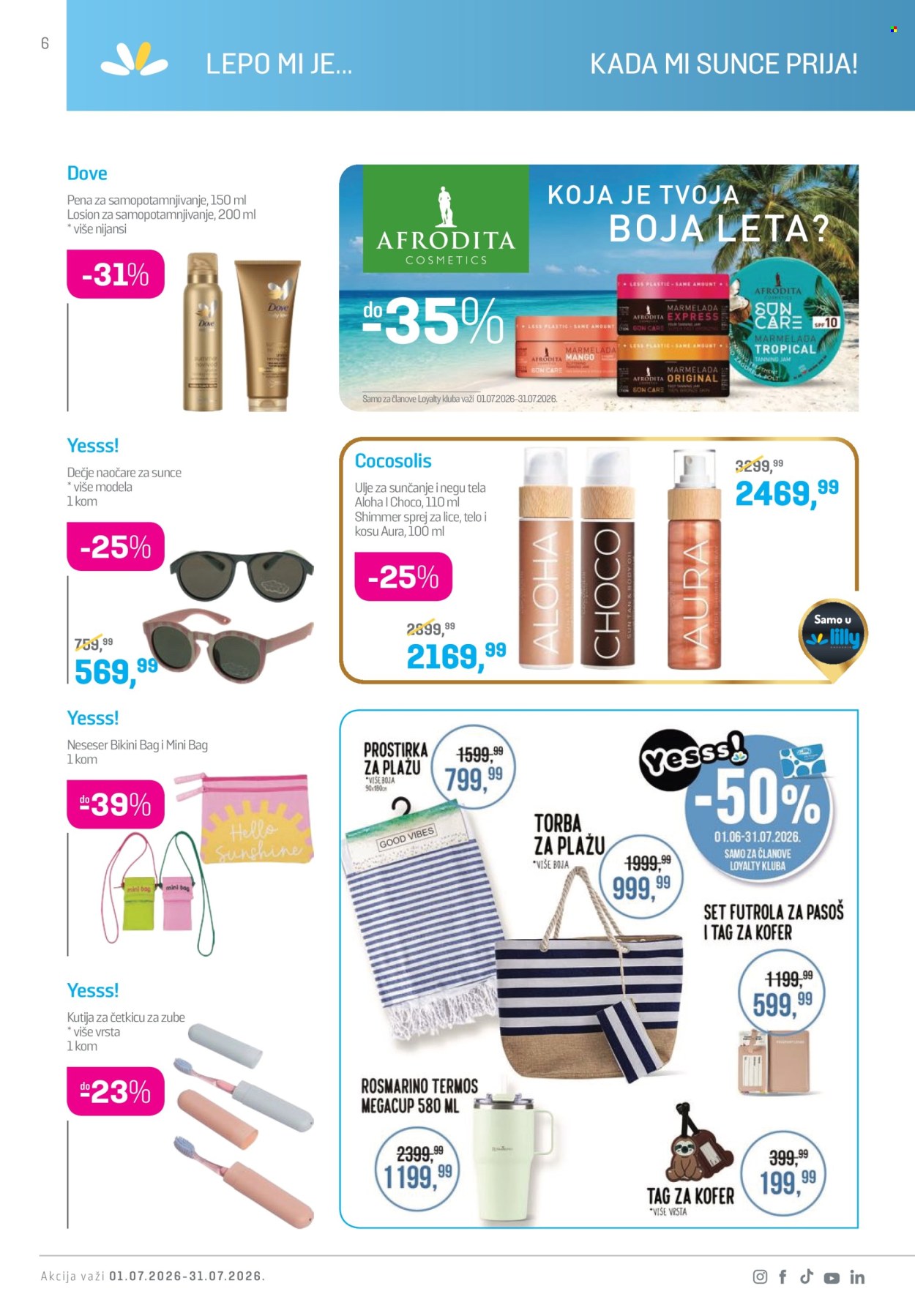 Lilly Drogerie katalog - 01.07.2026 - 31.07.2026. Stranica 6