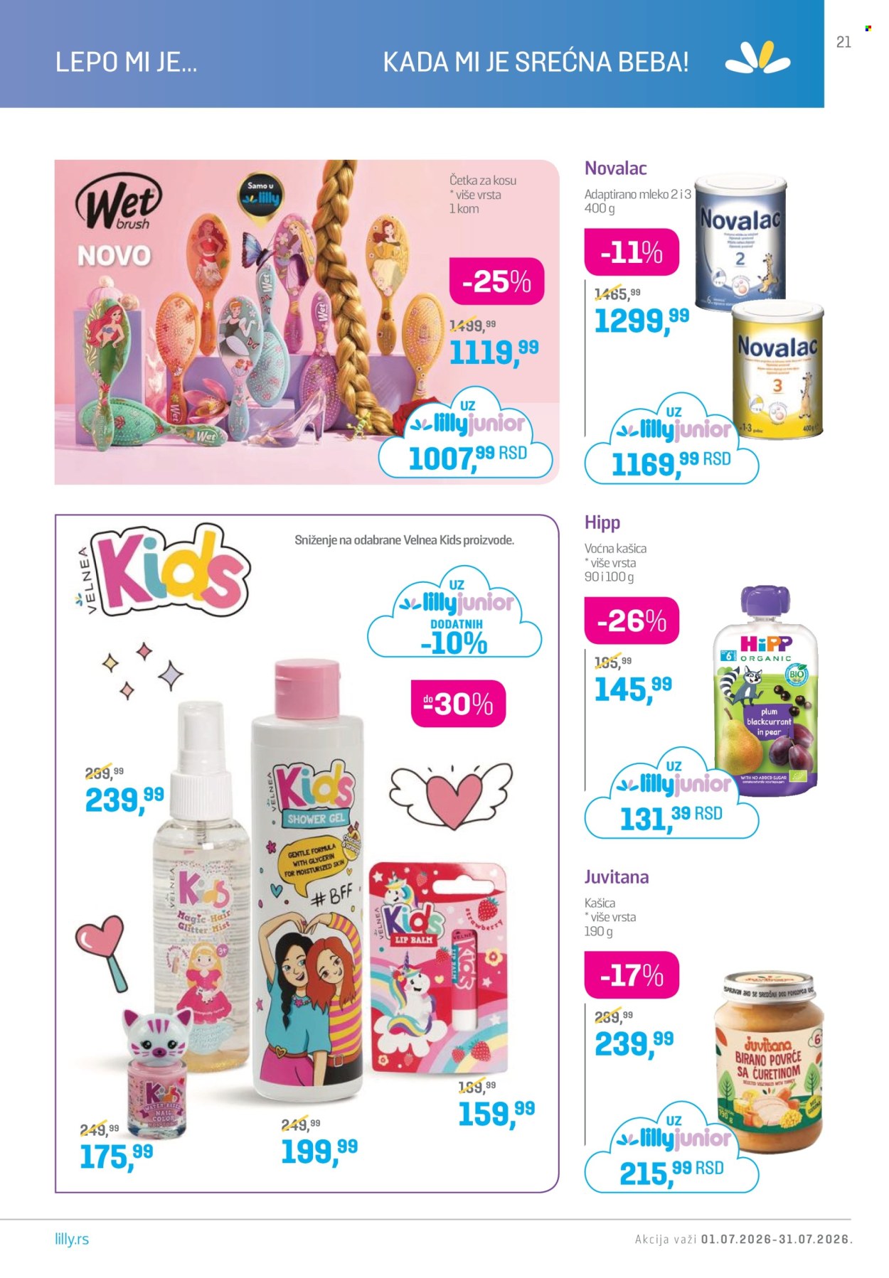 Lilly Drogerie katalog - 01.07.2026 - 31.07.2026. Stranica 21