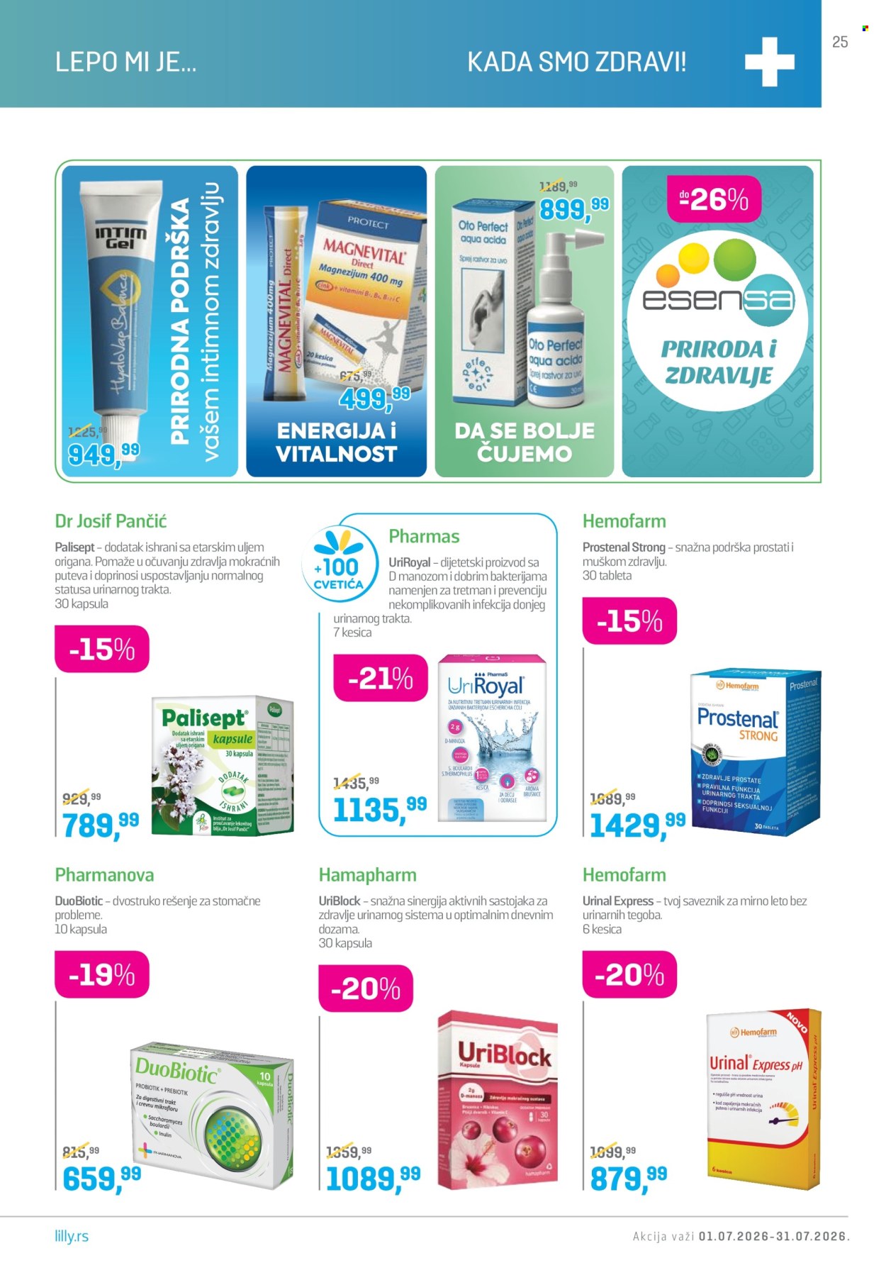 Lilly Drogerie katalog - 01.07.2026 - 31.07.2026. Stranica 25