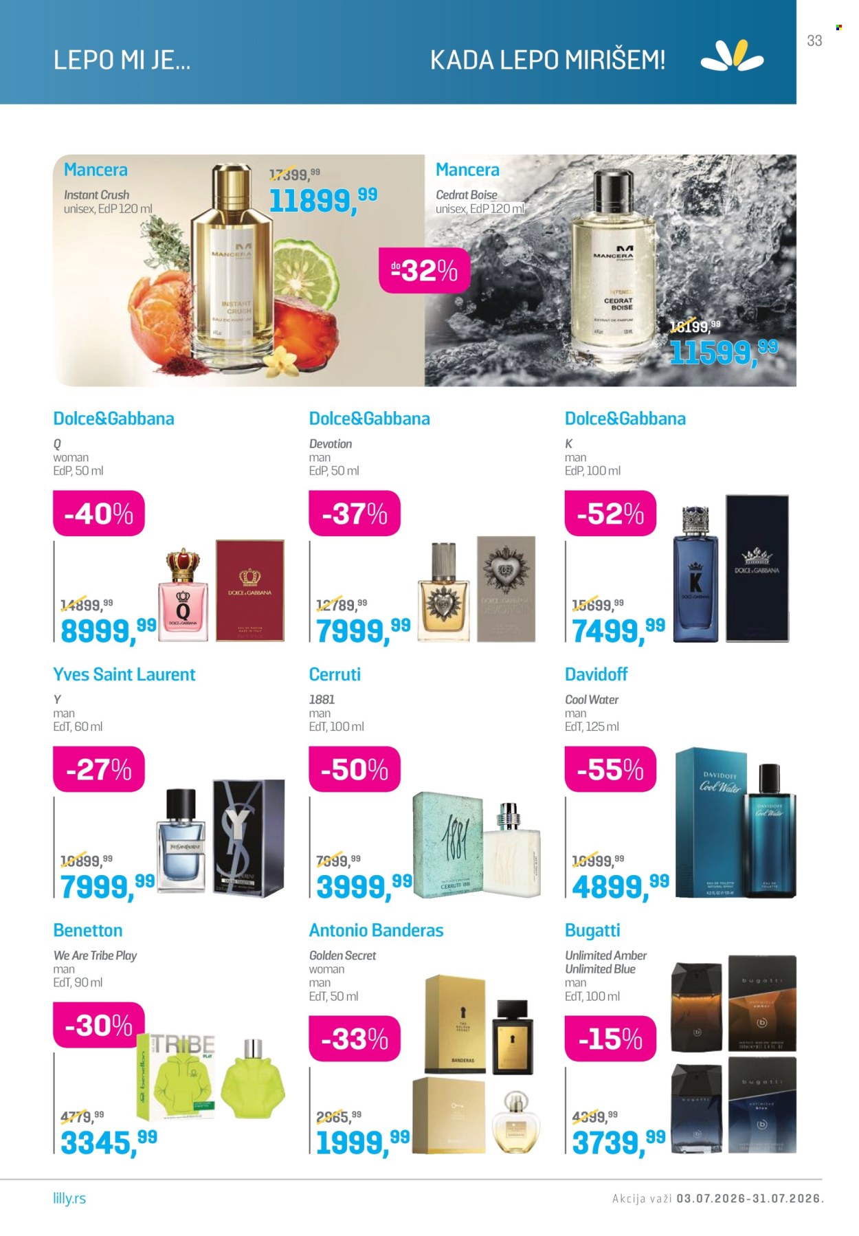 Lilly Drogerie katalog - 01.07.2026 - 31.07.2026. Stranica 33