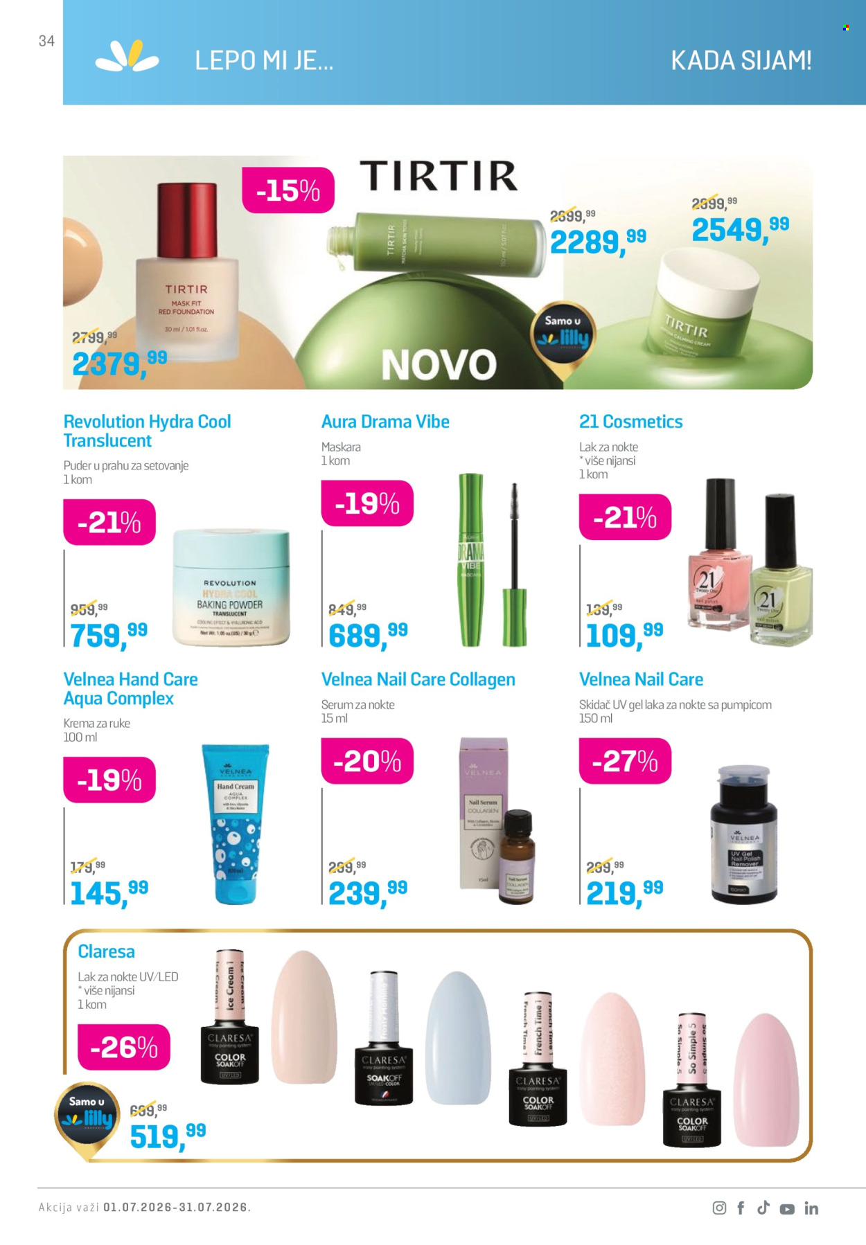 Lilly Drogerie katalog - 01.07.2026 - 31.07.2026. Stranica 34