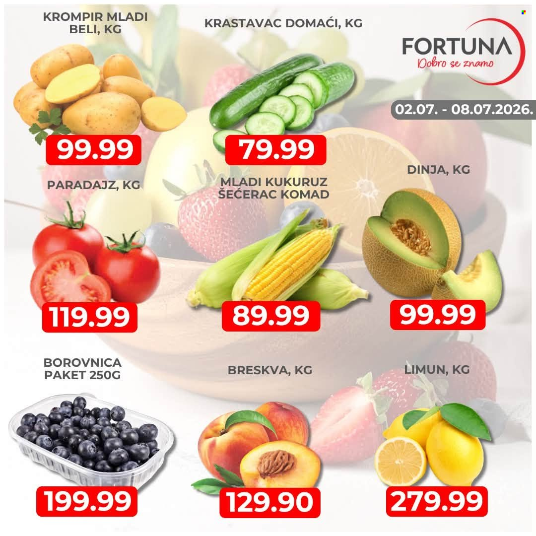 Fortuna Market katalog - 02.07.2026 - 08.07.2026. Stranica 2