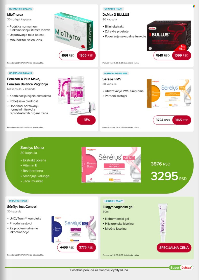 Dr.Max katalog - 01.07.2026 - 31.07.2026. Stranica 9