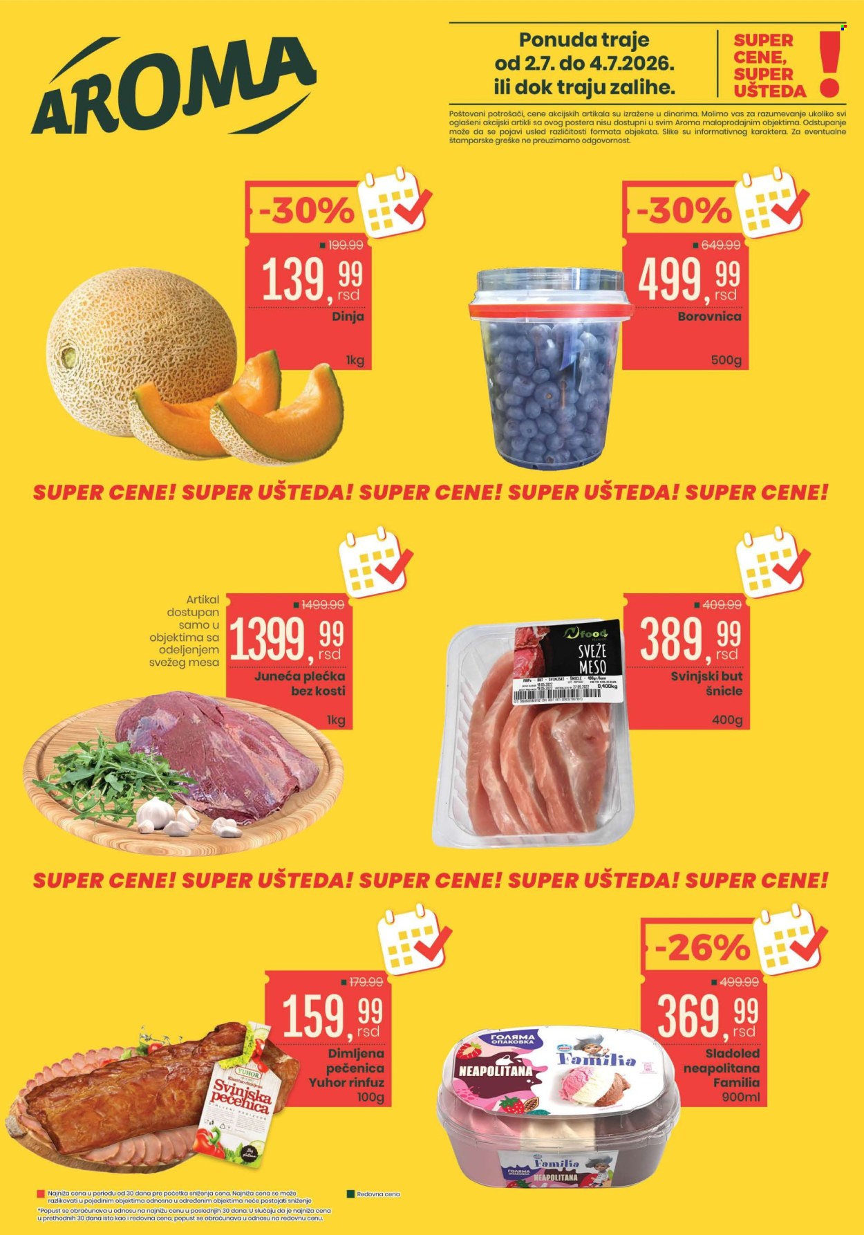 Aroma Market katalog - 02.07.2026 - 04.07.2026. Stranica 1