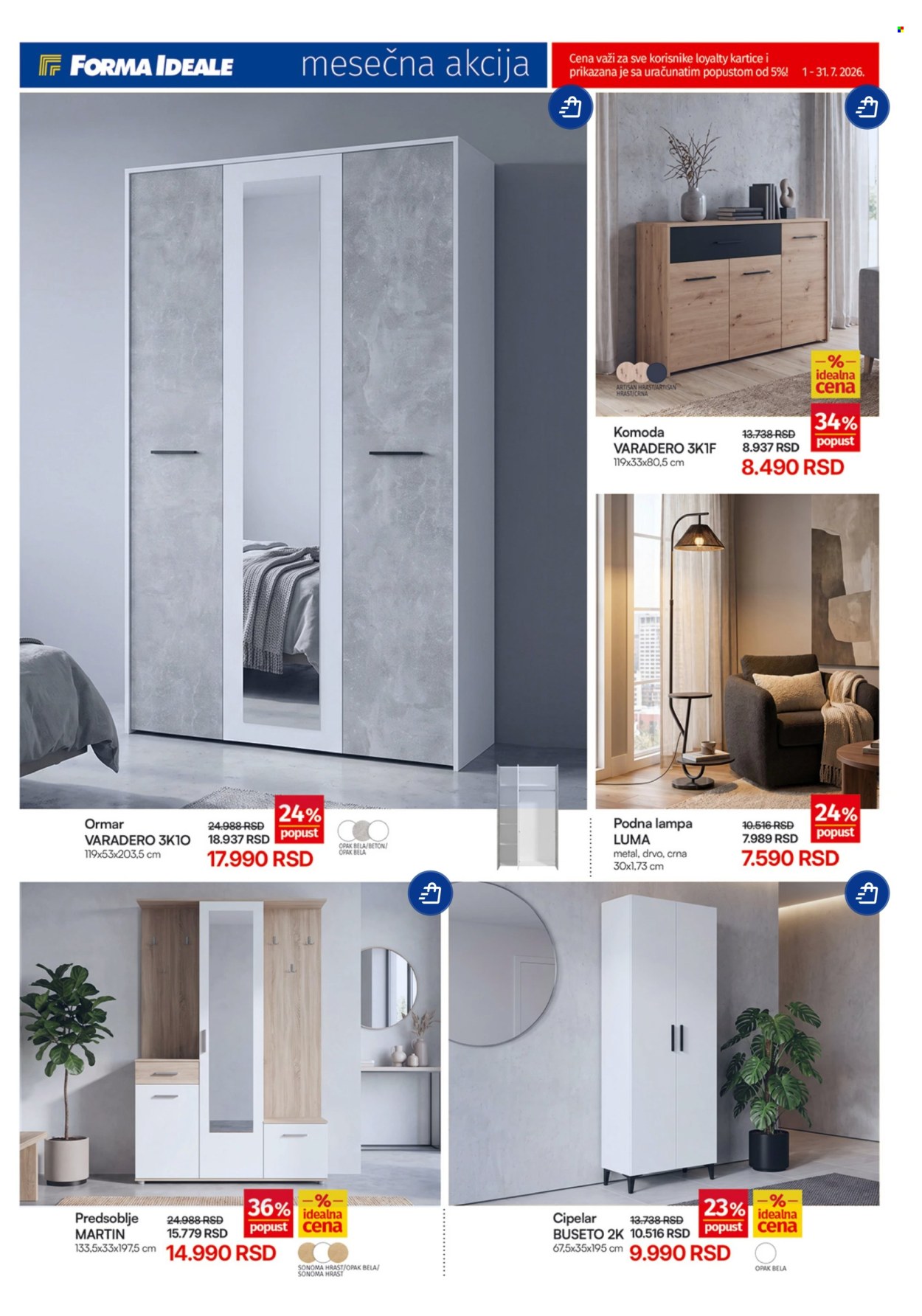 Forma Ideale katalog - 01.07.2026 - 31.07.2026. Stranica 7
