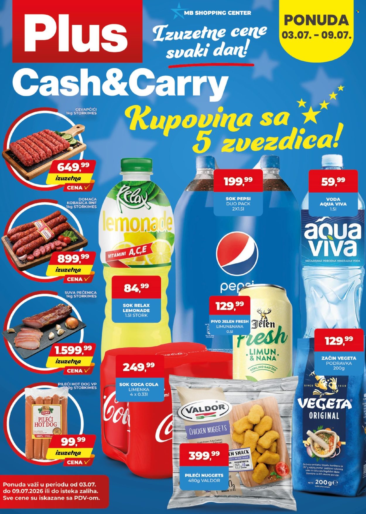 Plus Cash & Carry katalog - 03.07.2026 - 09.07.2026. Stranica 1