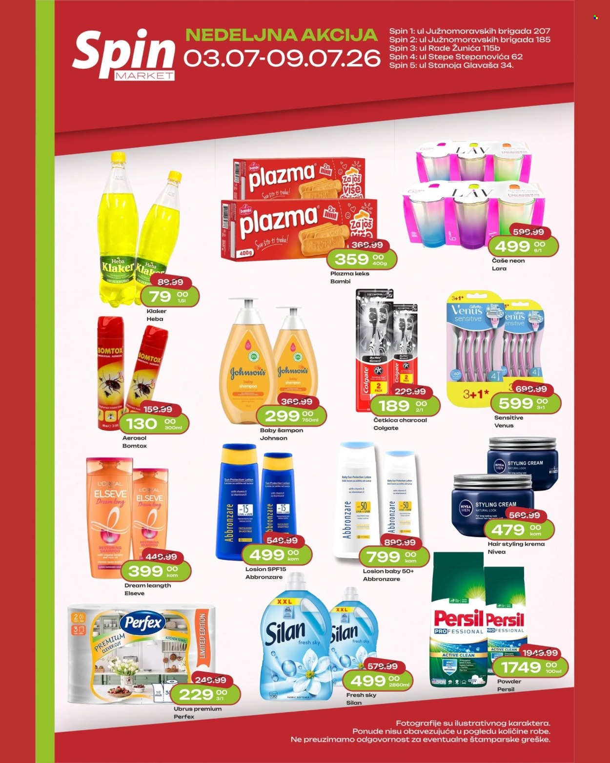 Spin Market katalog - 03.07.2026 - 09.07.2026. Stranica 1