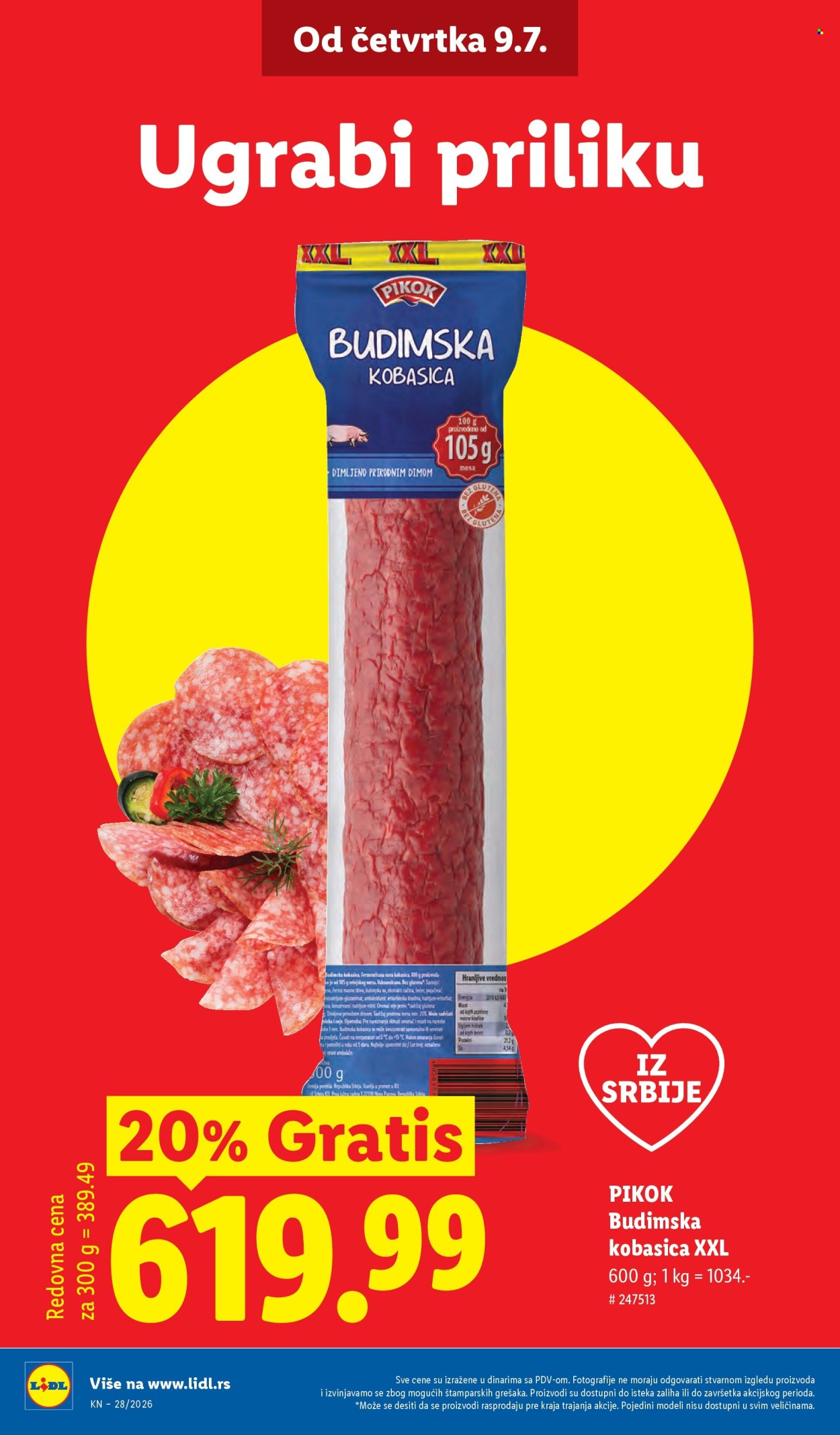 Lidl katalog - 09.07.2026 - 15.07.2026. Stranica 4