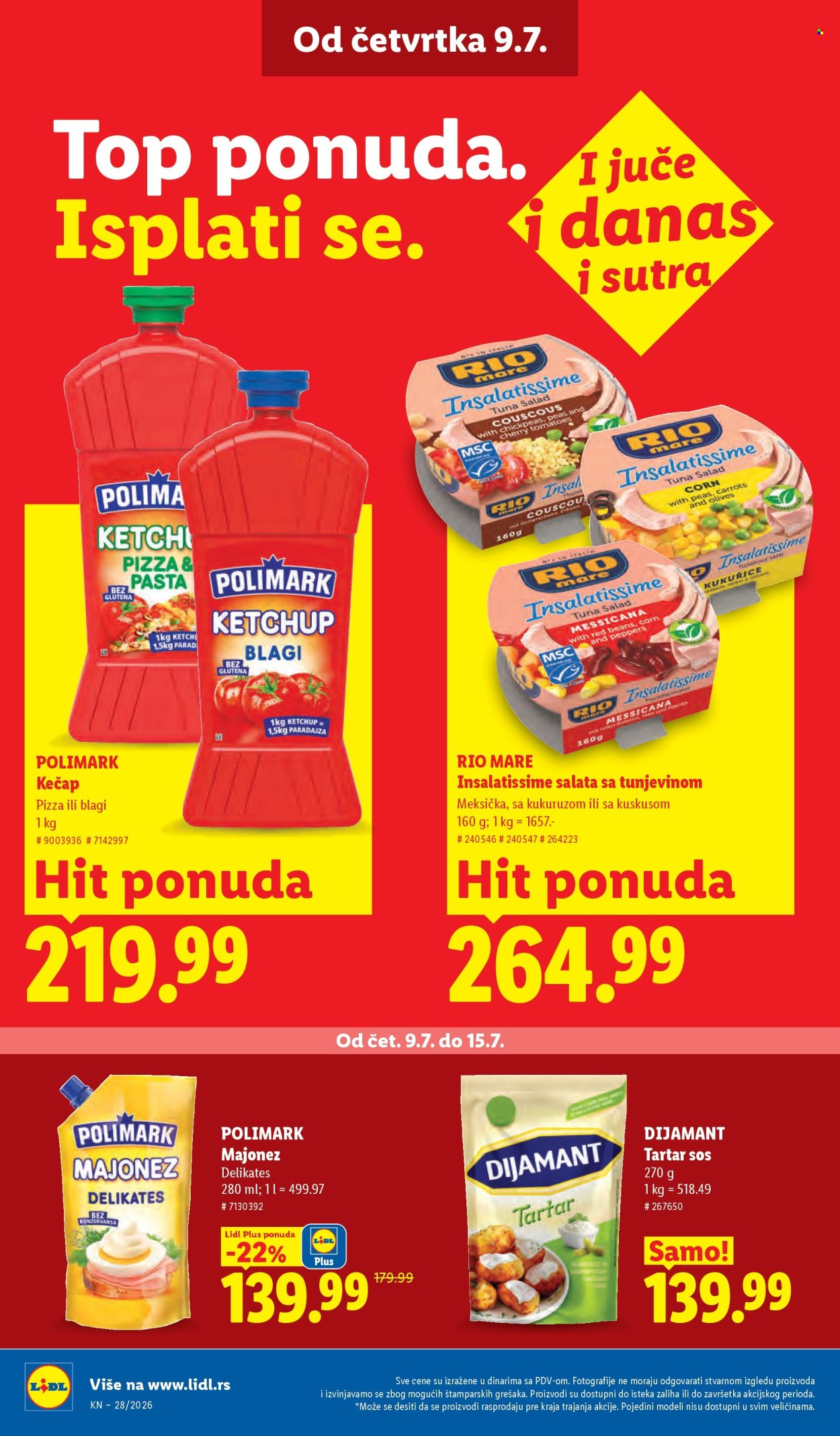 Lidl katalog - 09.07.2026 - 15.07.2026. Stranica 28