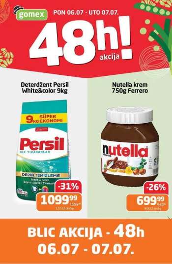 Gomex katalog - 06.07.2026 - 07.07.2026.