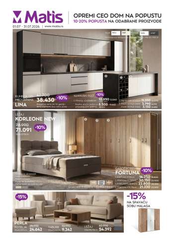 Matis katalog - 01.07.2026 - 31.07.2026.