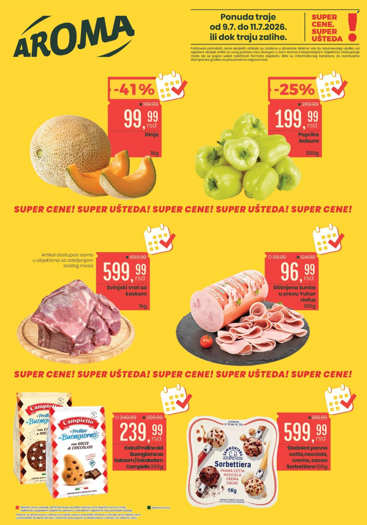 Aroma Market katalog - 09.07.2026 - 11.07.2026. Stranica 1