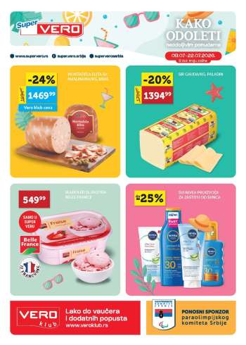 SuperVERO katalog - 09.07.2026 - 22.07.2026.