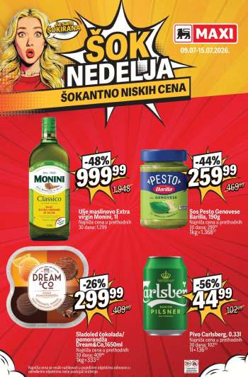 Maxi katalog - 09.07.2026 - 15.07.2026.