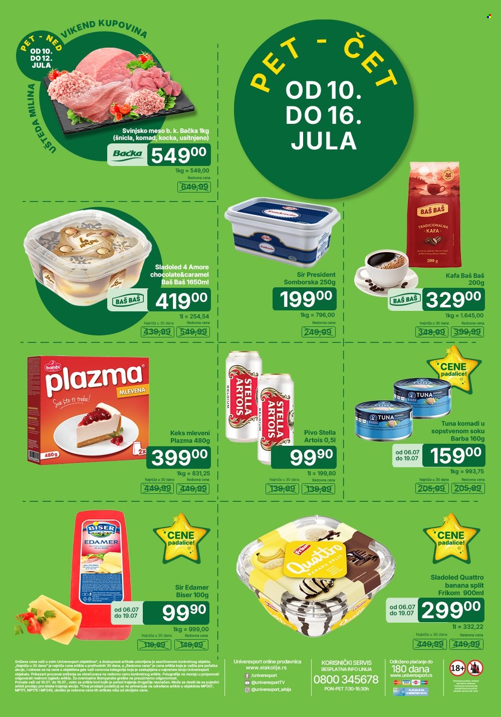 Univerexport katalog - 10.07.2026 - 16.07.2026. Stranica 1