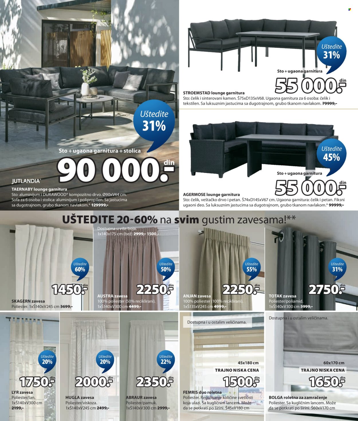 JYSK katalog - 08.07.2026 - 21.07.2026. Stranica 4