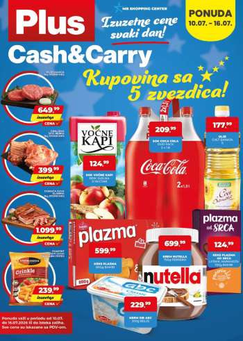 Plus Cash & Carry katalog - 10.07.2026 - 16.07.2026.