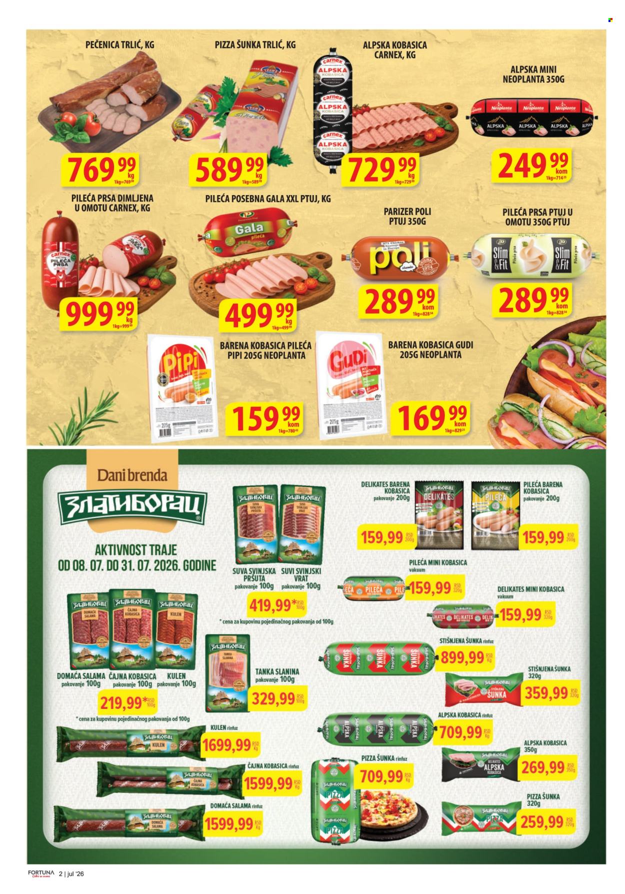 Fortuna Market katalog - 08.07.2026 - 31.07.2026. Stranica 2