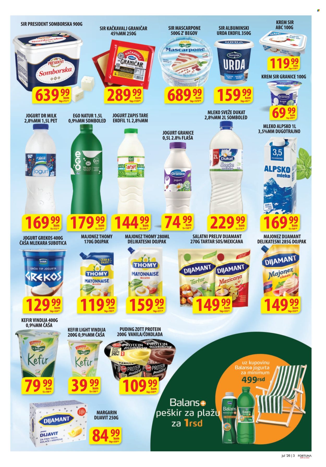 Fortuna Market katalog - 08.07.2026 - 31.07.2026. Stranica 3