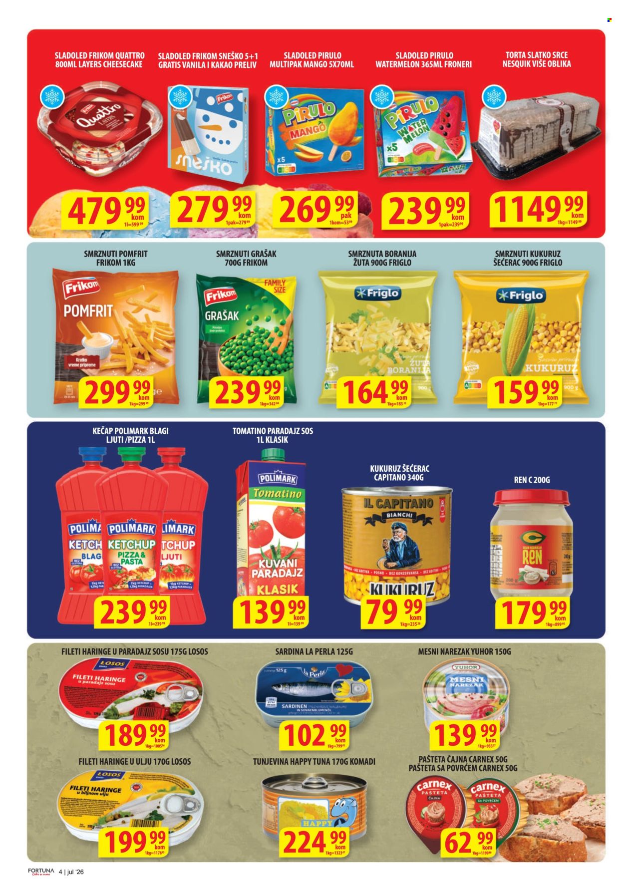 Fortuna Market katalog - 08.07.2026 - 31.07.2026. Stranica 4