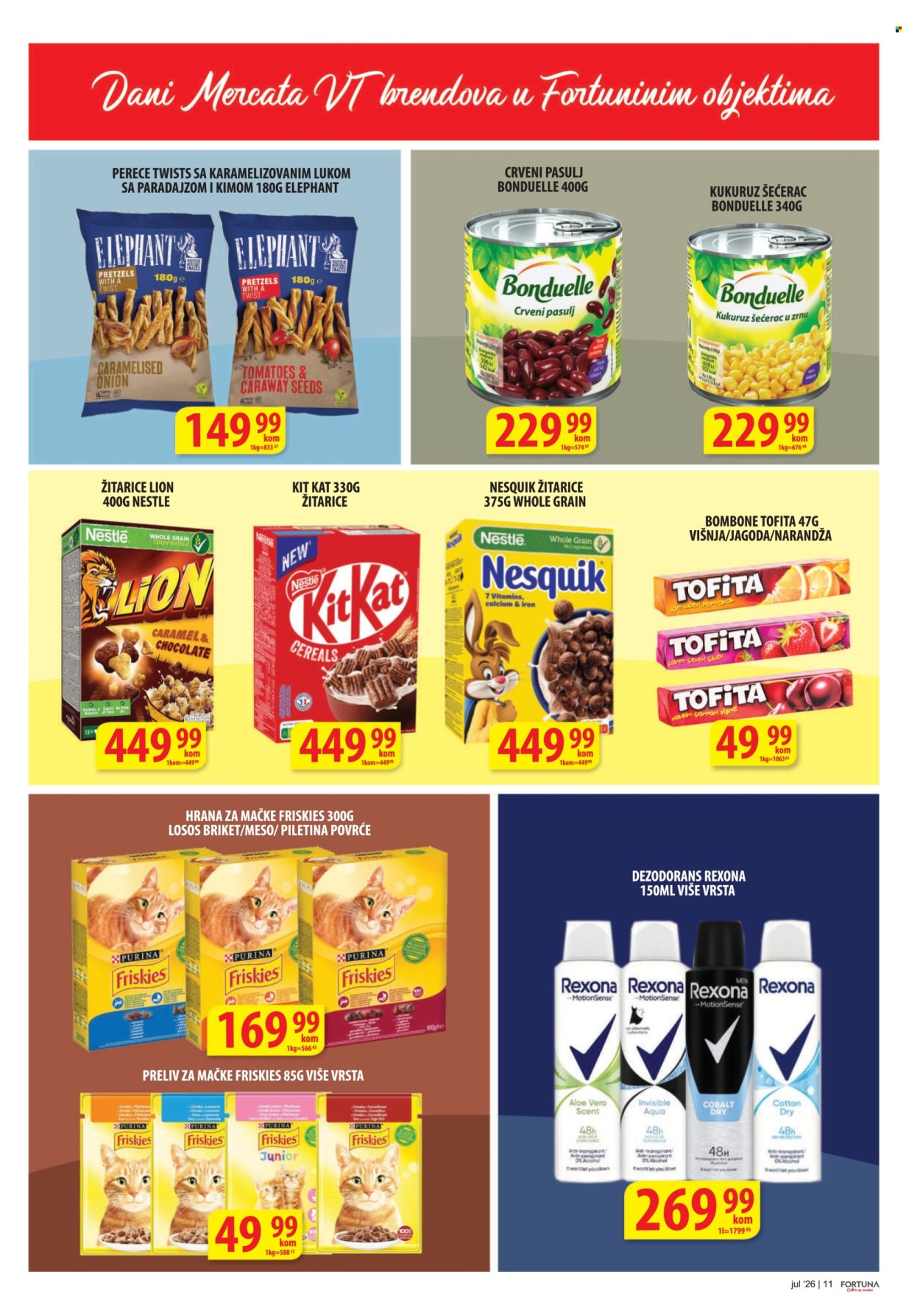 Fortuna Market katalog - 08.07.2026 - 31.07.2026. Stranica 11