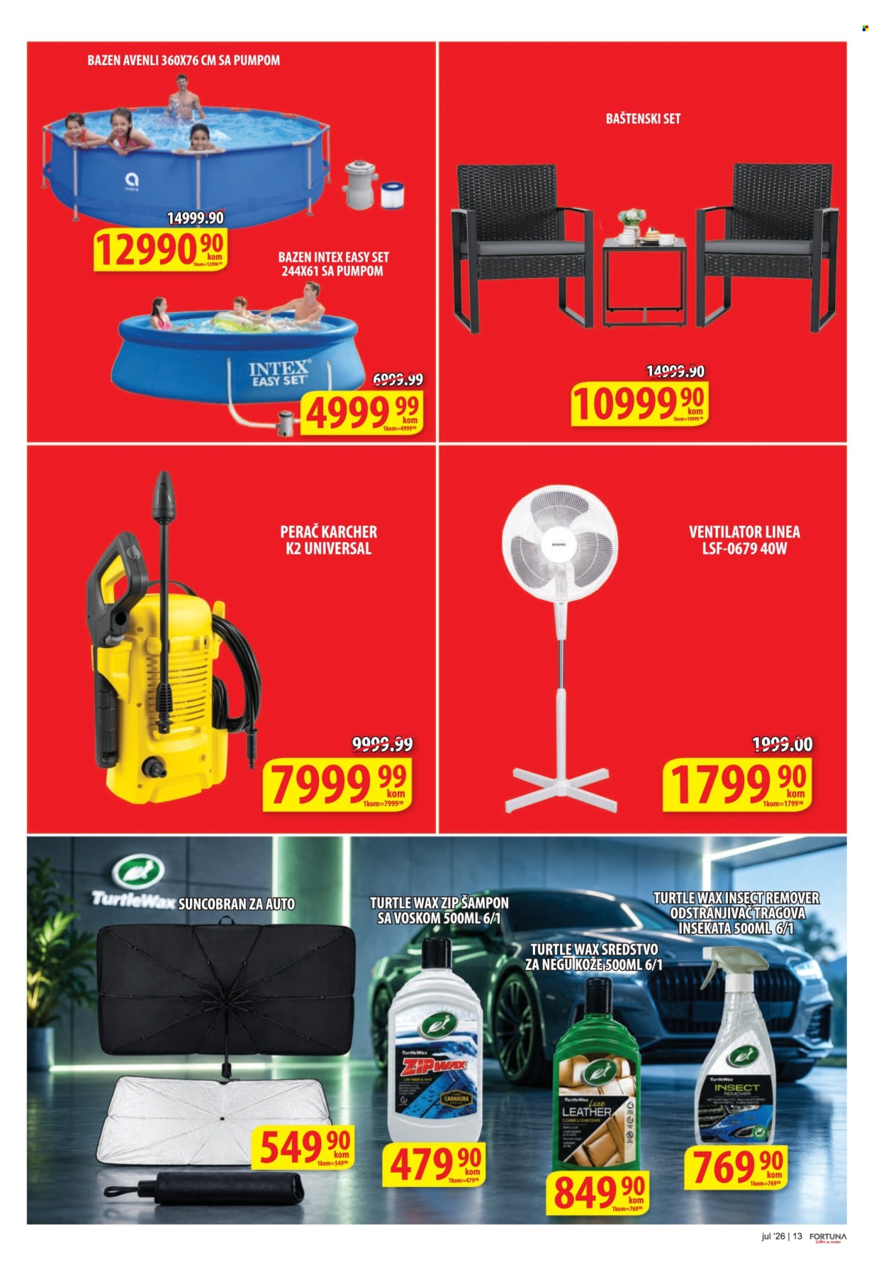 Fortuna Market katalog - 08.07.2026 - 31.07.2026. Stranica 13