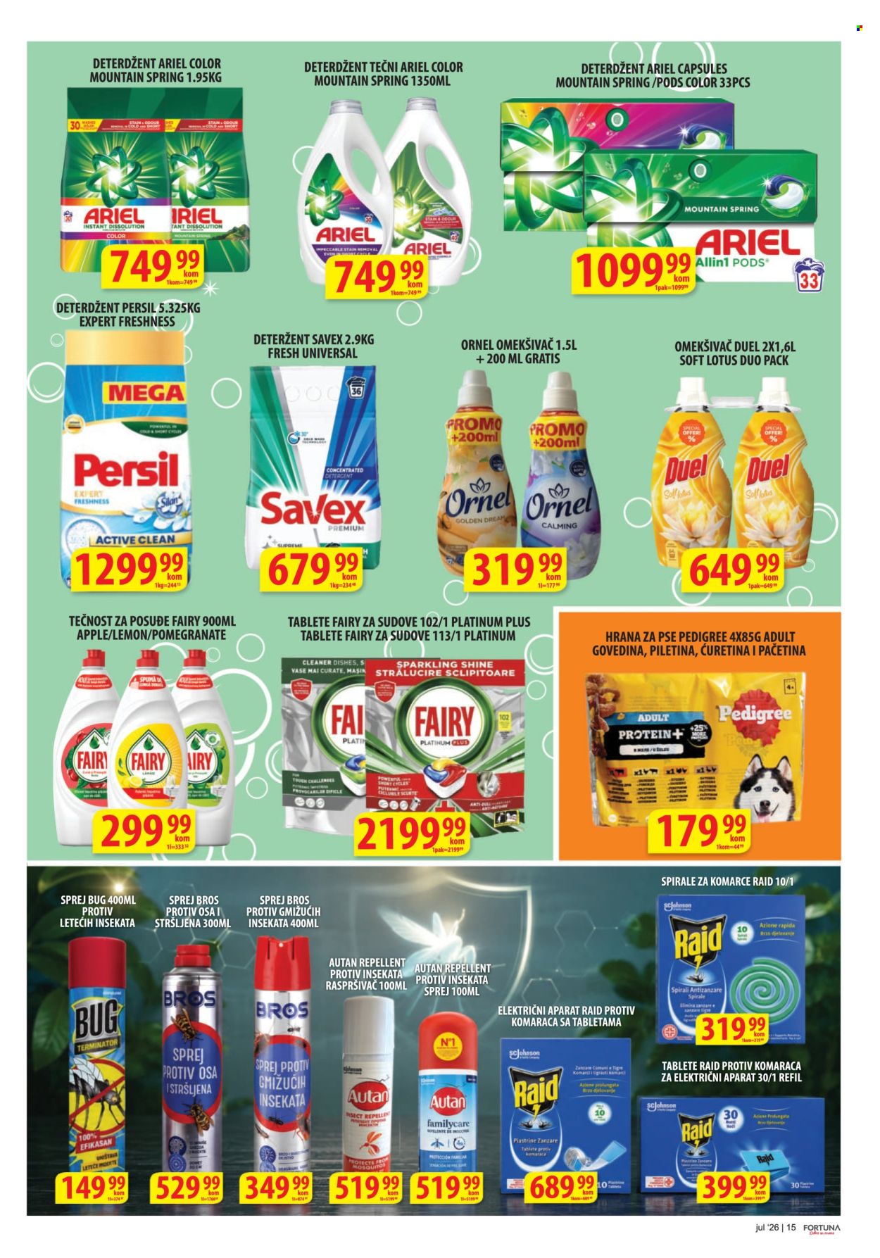 Fortuna Market katalog - 08.07.2026 - 31.07.2026. Stranica 15