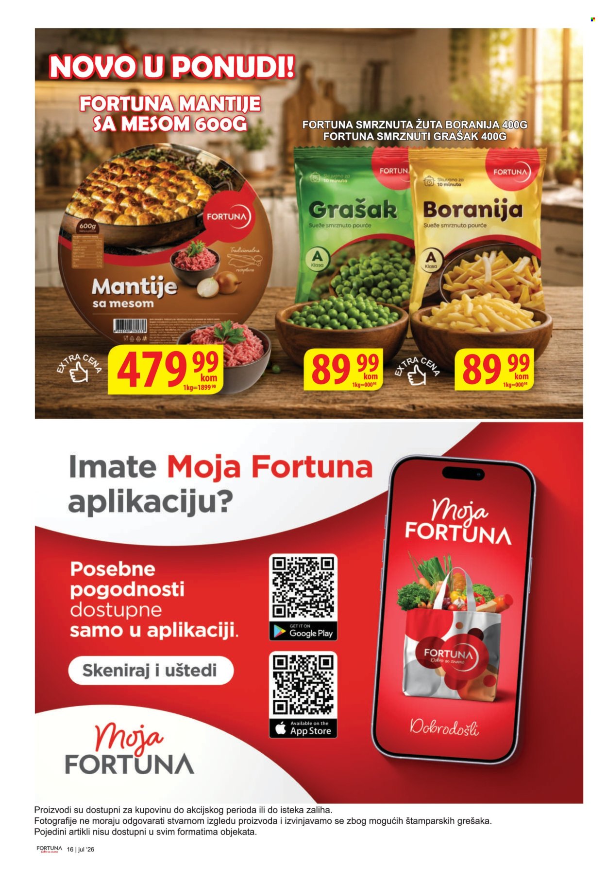 Fortuna Market katalog - 08.07.2026 - 31.07.2026. Stranica 16