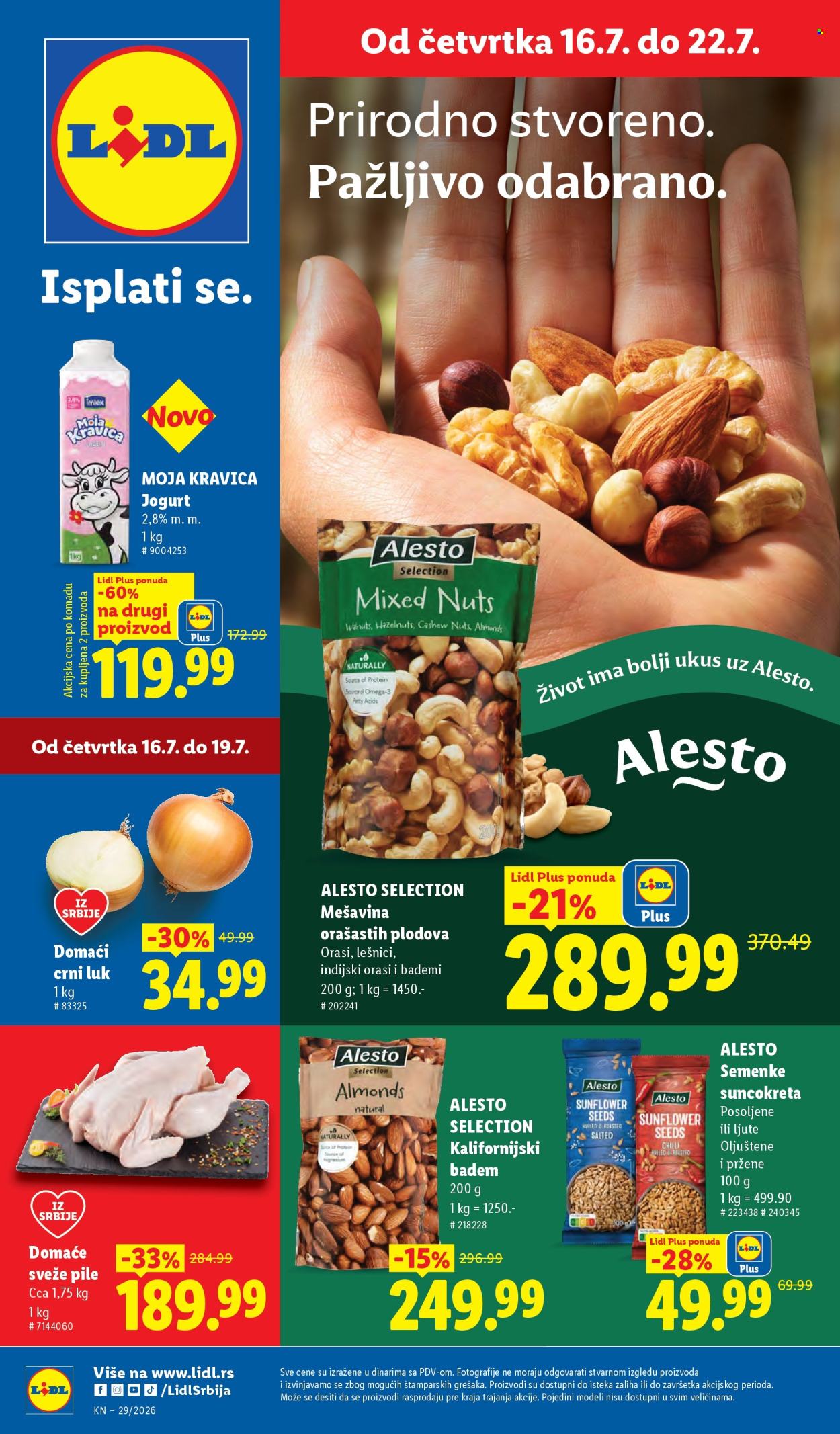 Lidl katalog - 16.07.2026 - 22.07.2026. Stranica 1