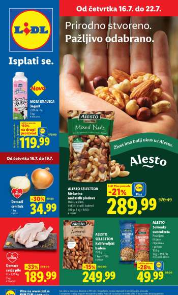 Lidl katalog - 16.07.2026 - 22.07.2026.