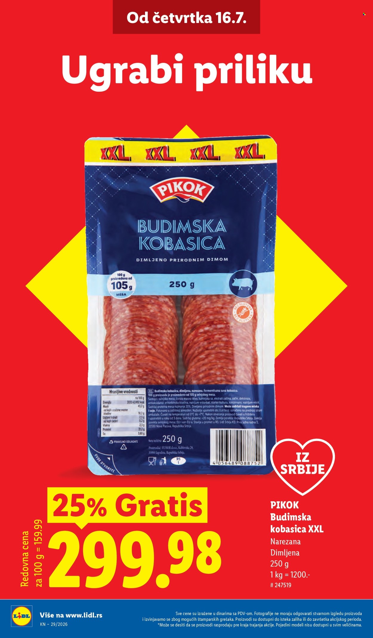Lidl katalog - 16.07.2026 - 22.07.2026. Stranica 4
