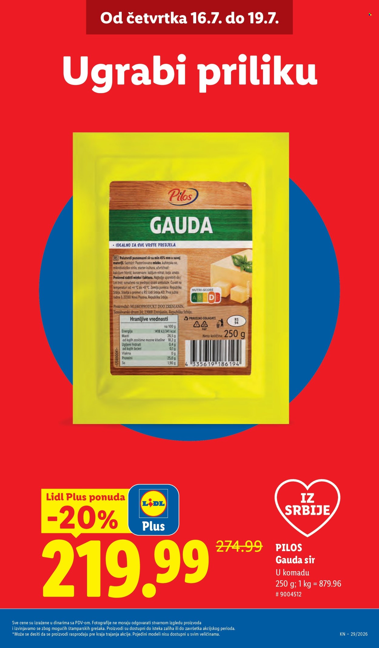 Lidl katalog - 16.07.2026 - 22.07.2026. Stranica 5