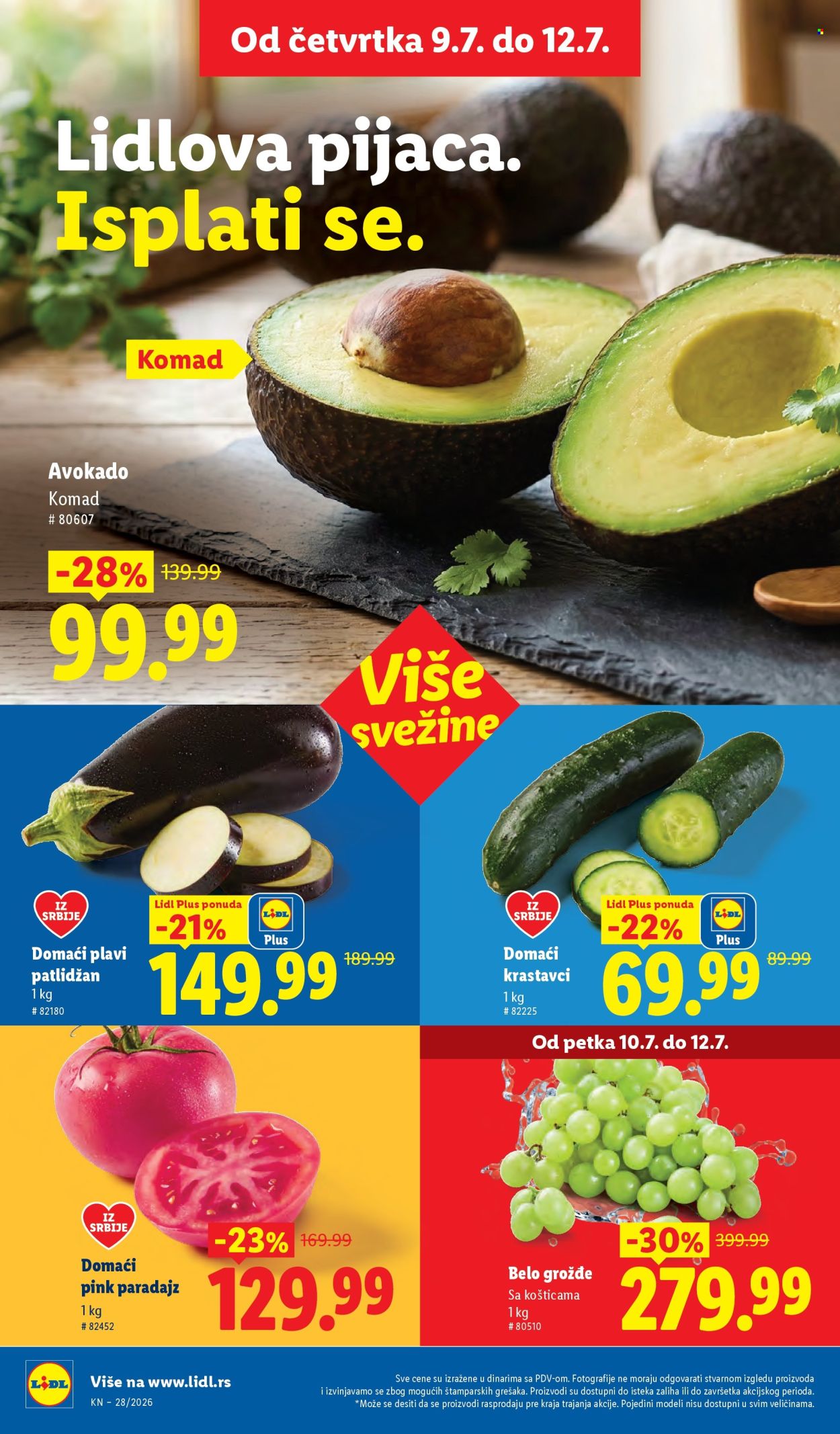 Lidl katalog - 16.07.2026 - 22.07.2026. Stranica 18