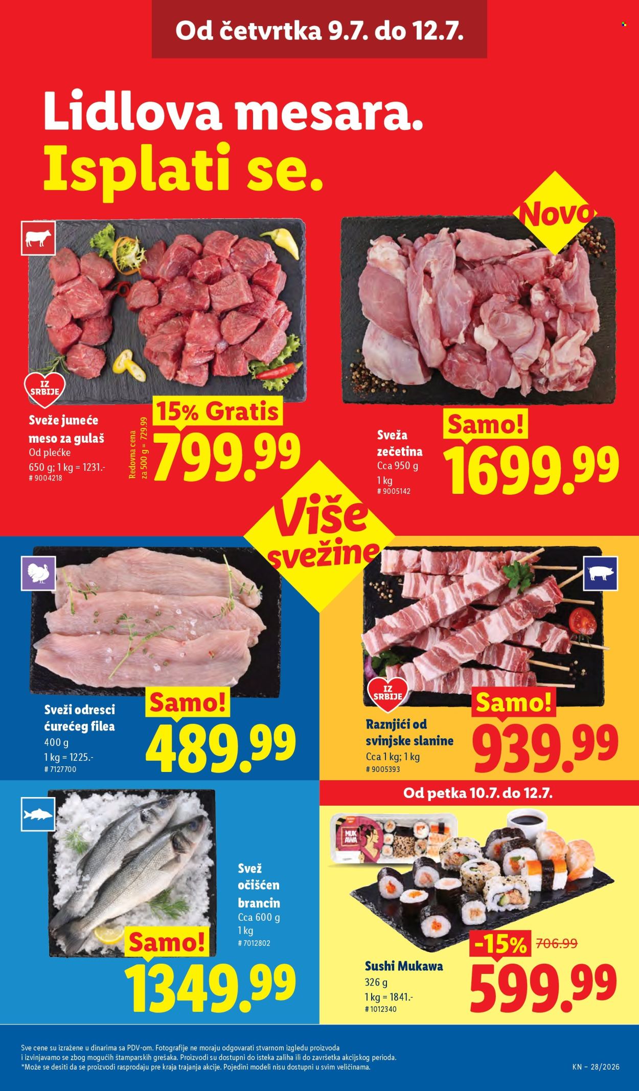 Lidl katalog - 16.07.2026 - 22.07.2026. Stranica 19