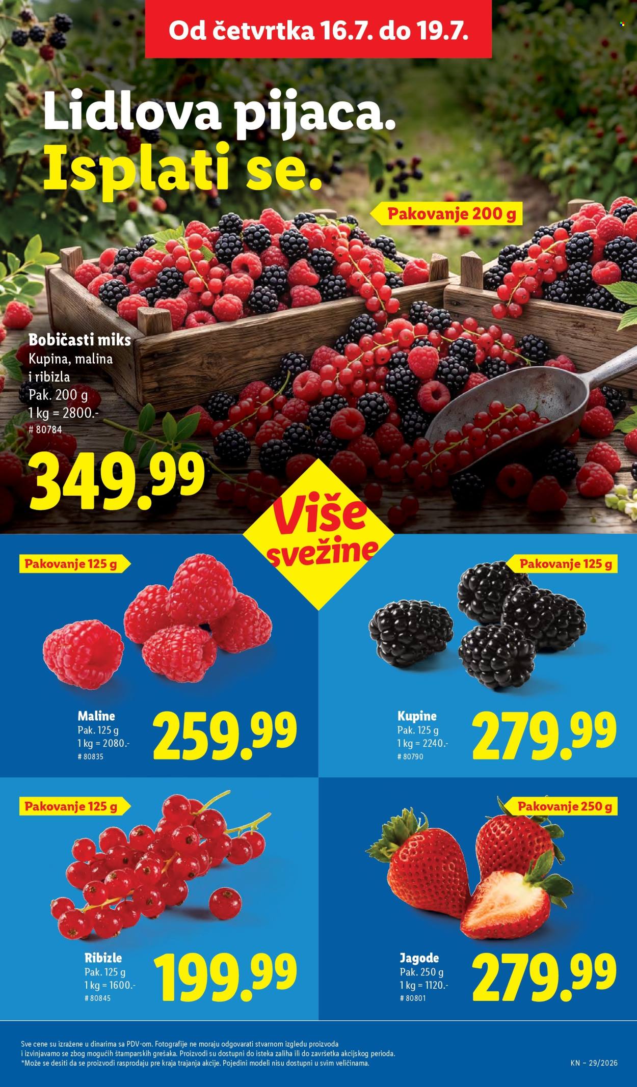 Lidl katalog - 16.07.2026 - 22.07.2026. Stranica 21