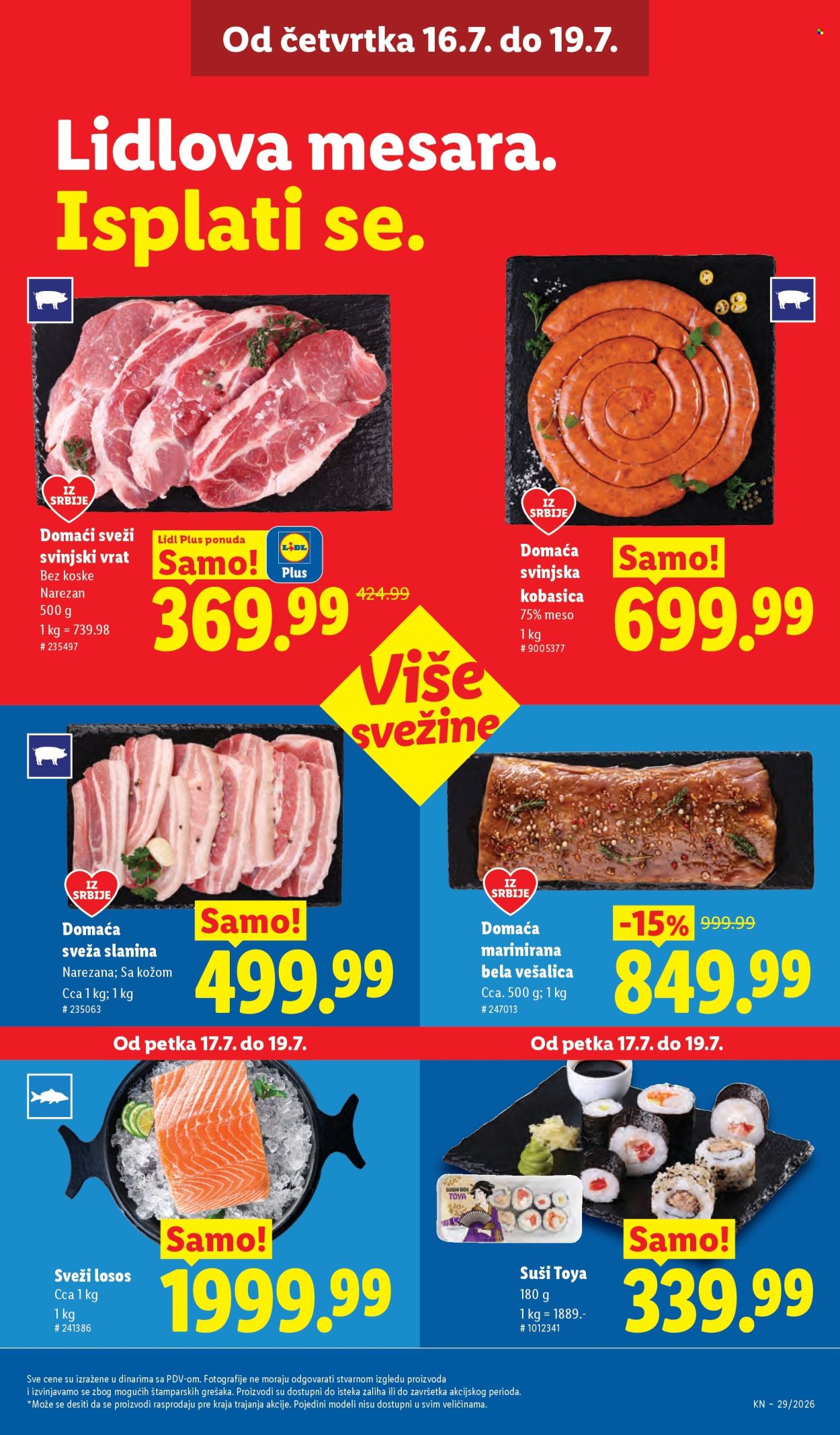 Lidl katalog - 16.07.2026 - 22.07.2026. Stranica 25
