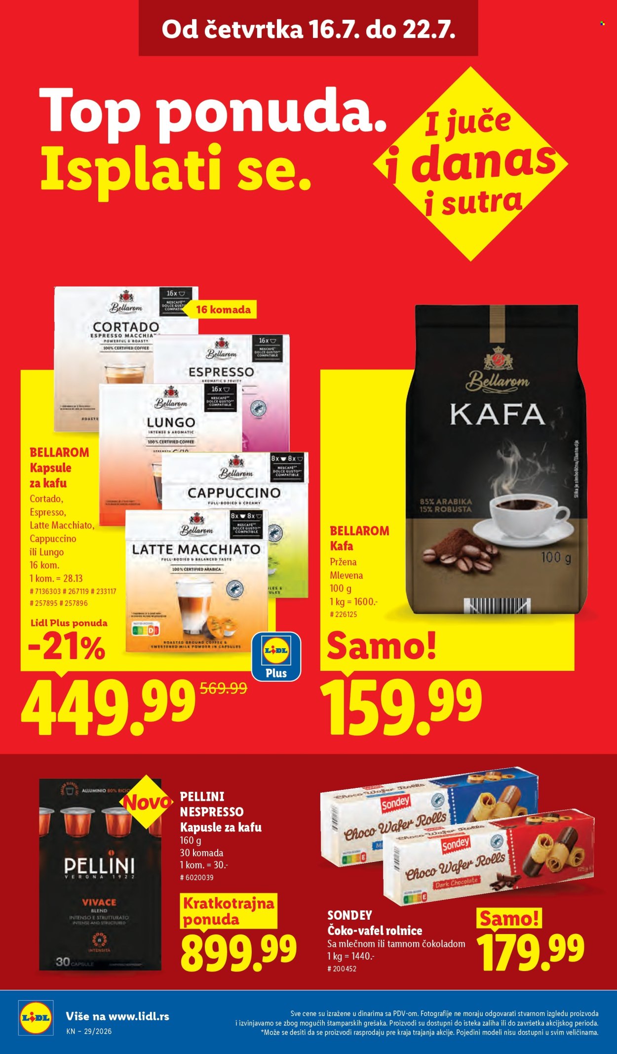 Lidl katalog - 16.07.2026 - 22.07.2026. Stranica 32