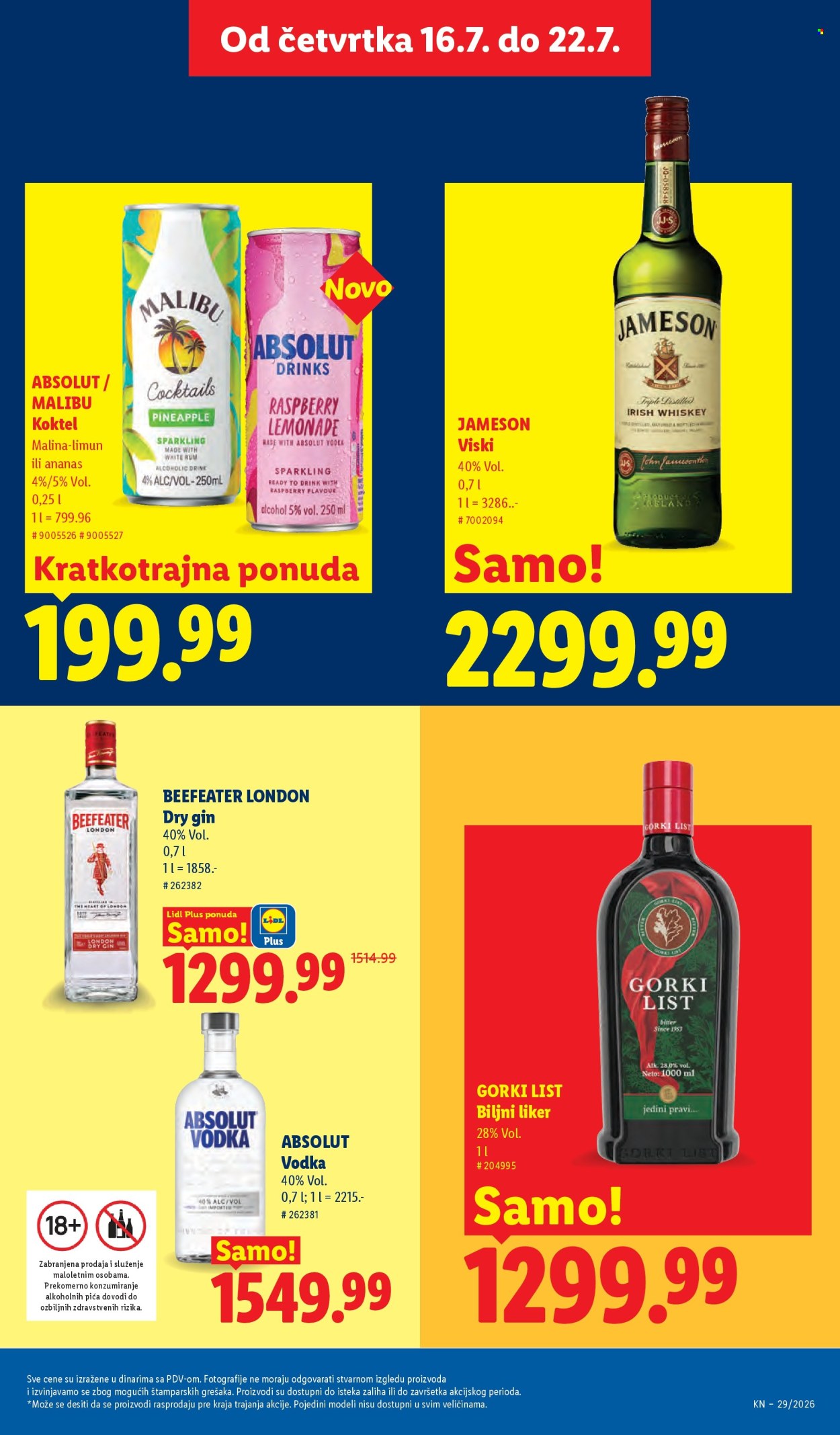 Lidl katalog - 16.07.2026 - 22.07.2026. Stranica 45