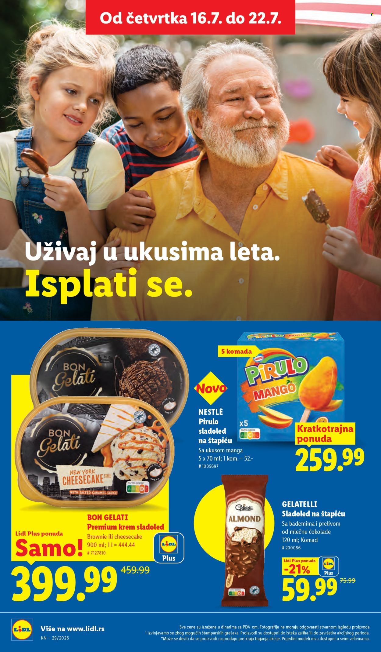 Lidl katalog - 16.07.2026 - 22.07.2026. Stranica 58