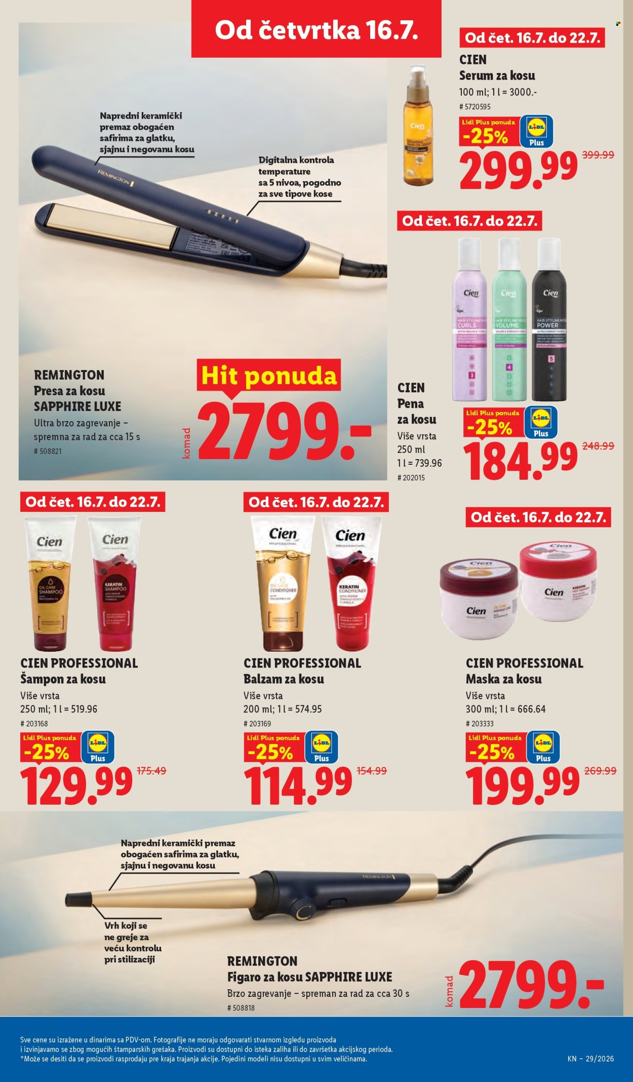 Lidl katalog - 16.07.2026 - 22.07.2026. Stranica 87