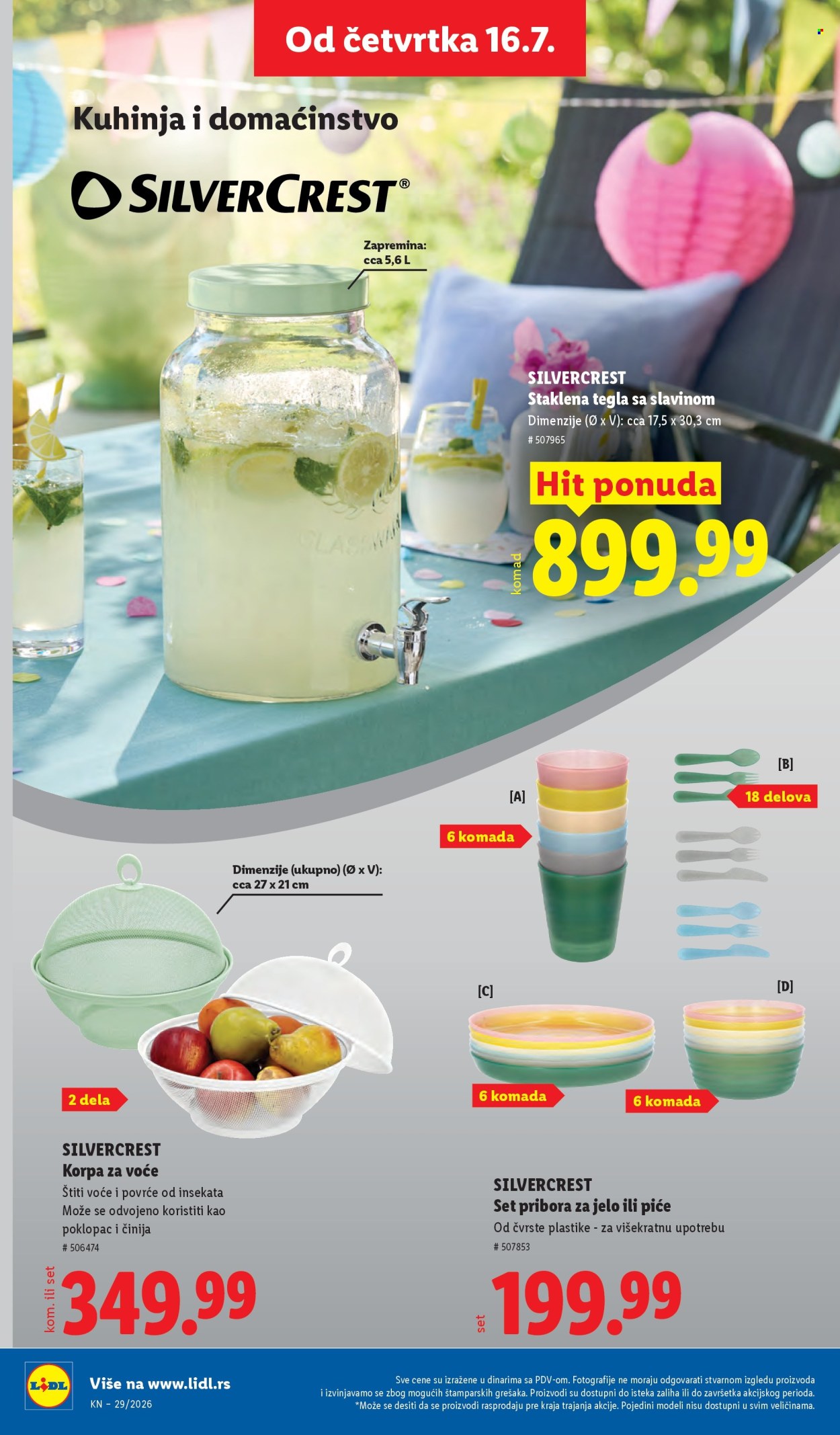 Lidl katalog - 16.07.2026 - 22.07.2026. Stranica 88