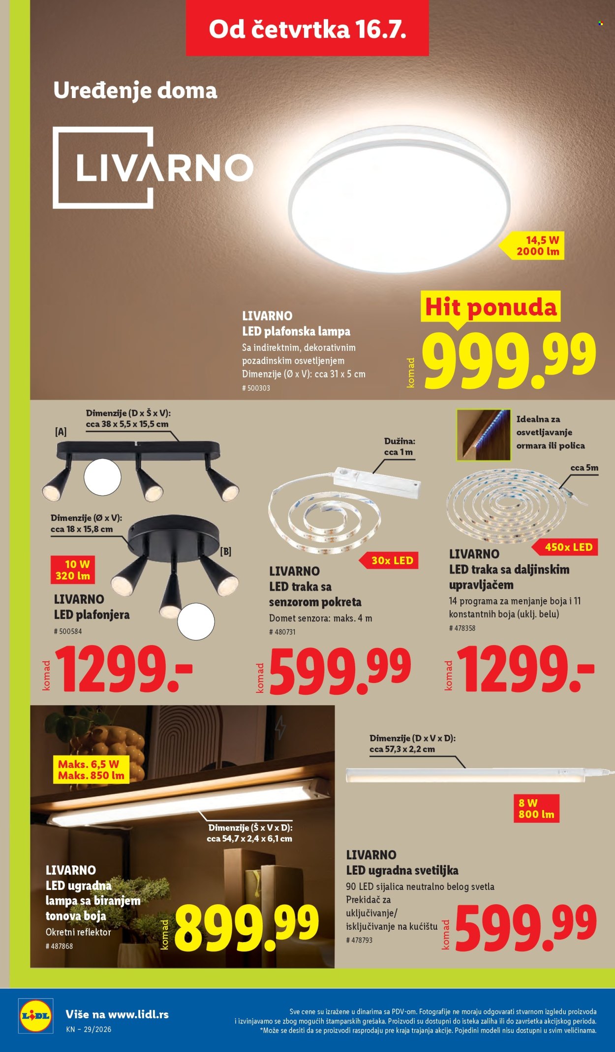 Lidl katalog - 16.07.2026 - 22.07.2026. Stranica 92