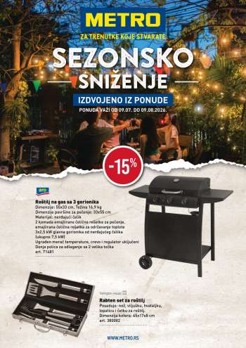 Metro katalog - 09.07.2026 - 09.08.2026.