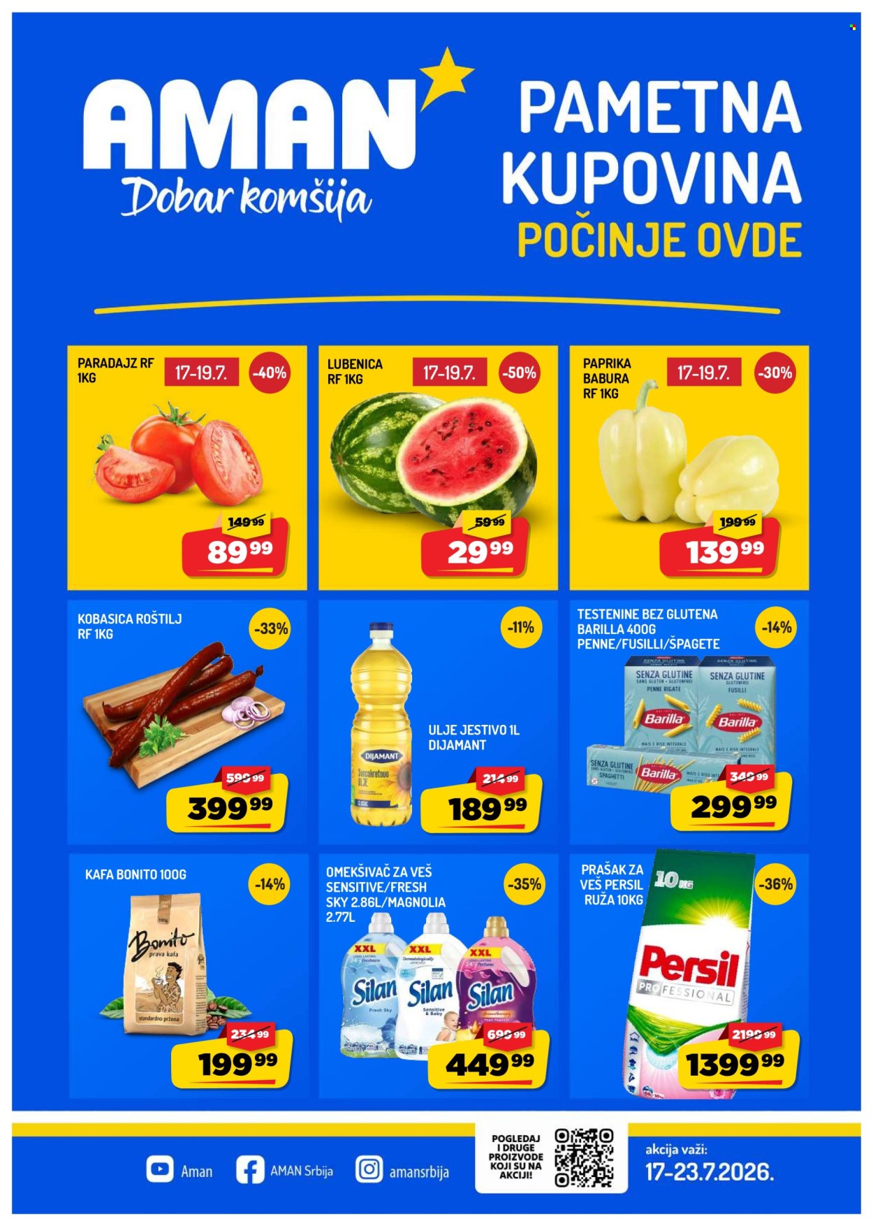 Aman katalog - 17.07.2026 - 23.07.2026. Stranica 1