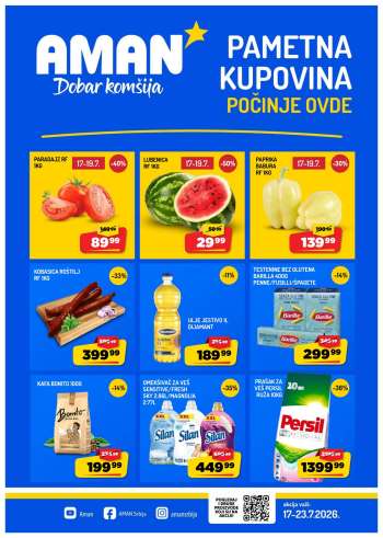Aman katalog - 17.07.2026 - 23.07.2026.