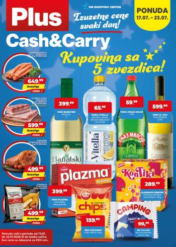 Plus Cash & Carry katalog - 17.07.2026 - 23.07.2026.