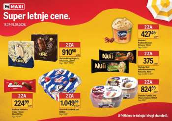 Maxi katalog - 17.07.2026 - 19.07.2026.