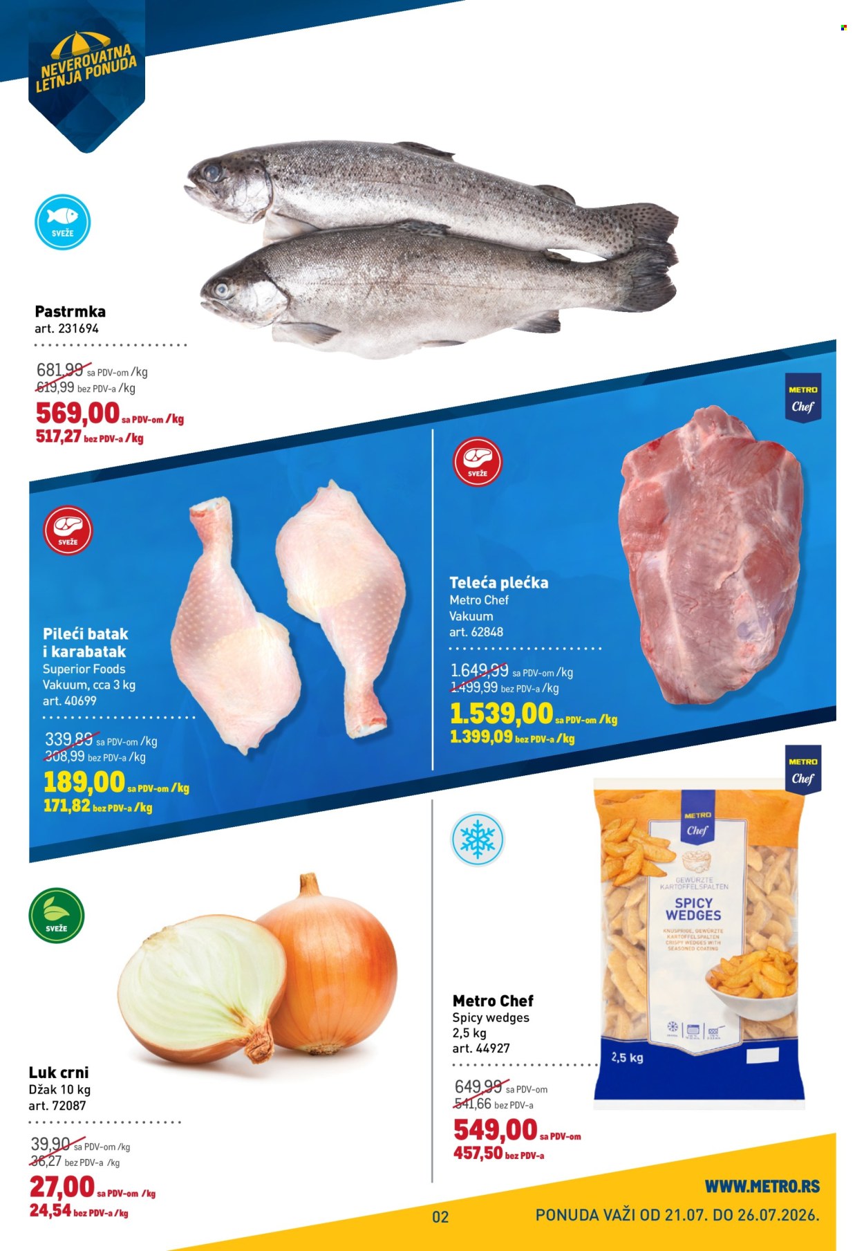 Metro katalog - 21.07.2026 - 26.07.2026. Stranica 2