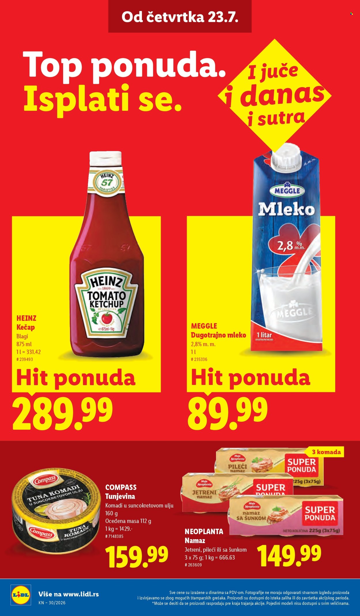 Lidl katalog - 23.07.2026 - 29.07.2026. Stranica 28