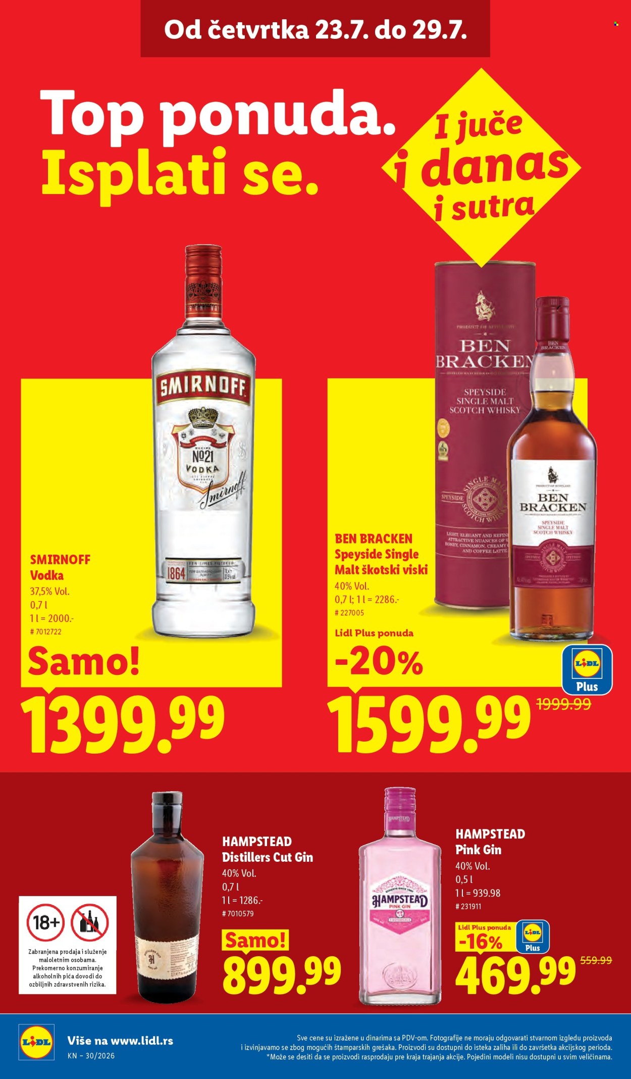 Lidl katalog - 23.07.2026 - 29.07.2026. Stranica 34
